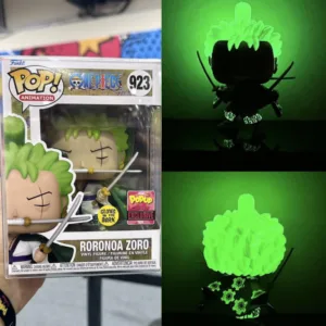 Funko POP! Roronoa Zoro Glow in The Dark - One Piece #923 - POP UP by Comfest Exclusive 2024